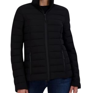 Womens Nautica Packable Quilted Jacket w/Zip Off Hood -Medium